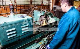 Listwa maglownicy jest szlifowana