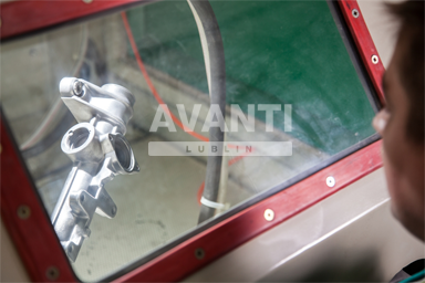 Korpus po piaskowaniu